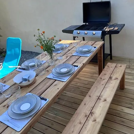 Semesterbostad Charmante Maison Climatisee Avec Piscine Au Calme A