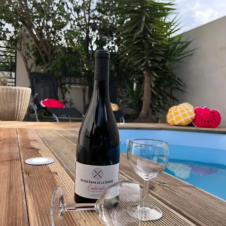Charmante Maison Climatisee Avec Piscine Au Calme A * 카르카손
